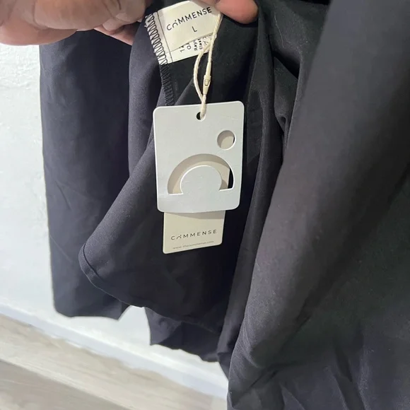 Commense Strapless Black Maxi Dress - Elegant Women's Evening Gown - Picture 8 of 9